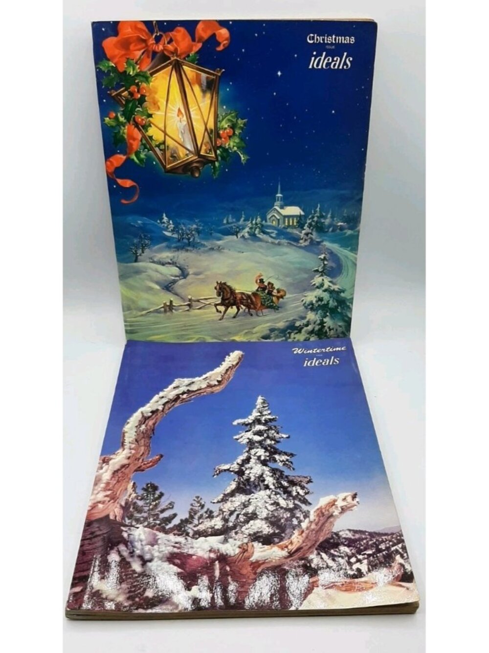 Vintage Christmas Ideals 1952 Volume 9 No 6 Sleigh Ride and Wintertime Volume 10